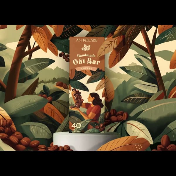 Astrolabe Handmade Coffee Oat bar  