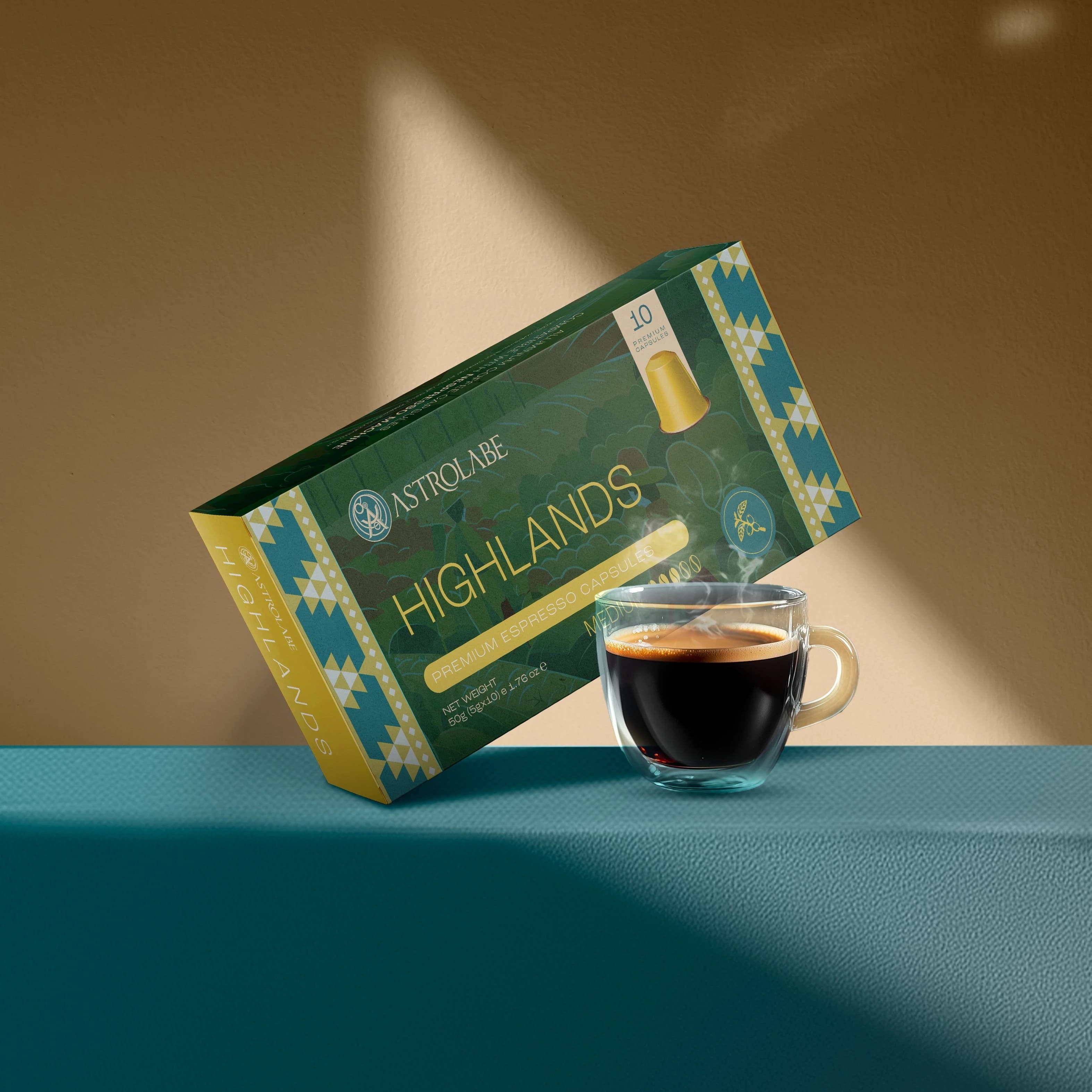 Highlands  Espresso Capsules - 10 Pods