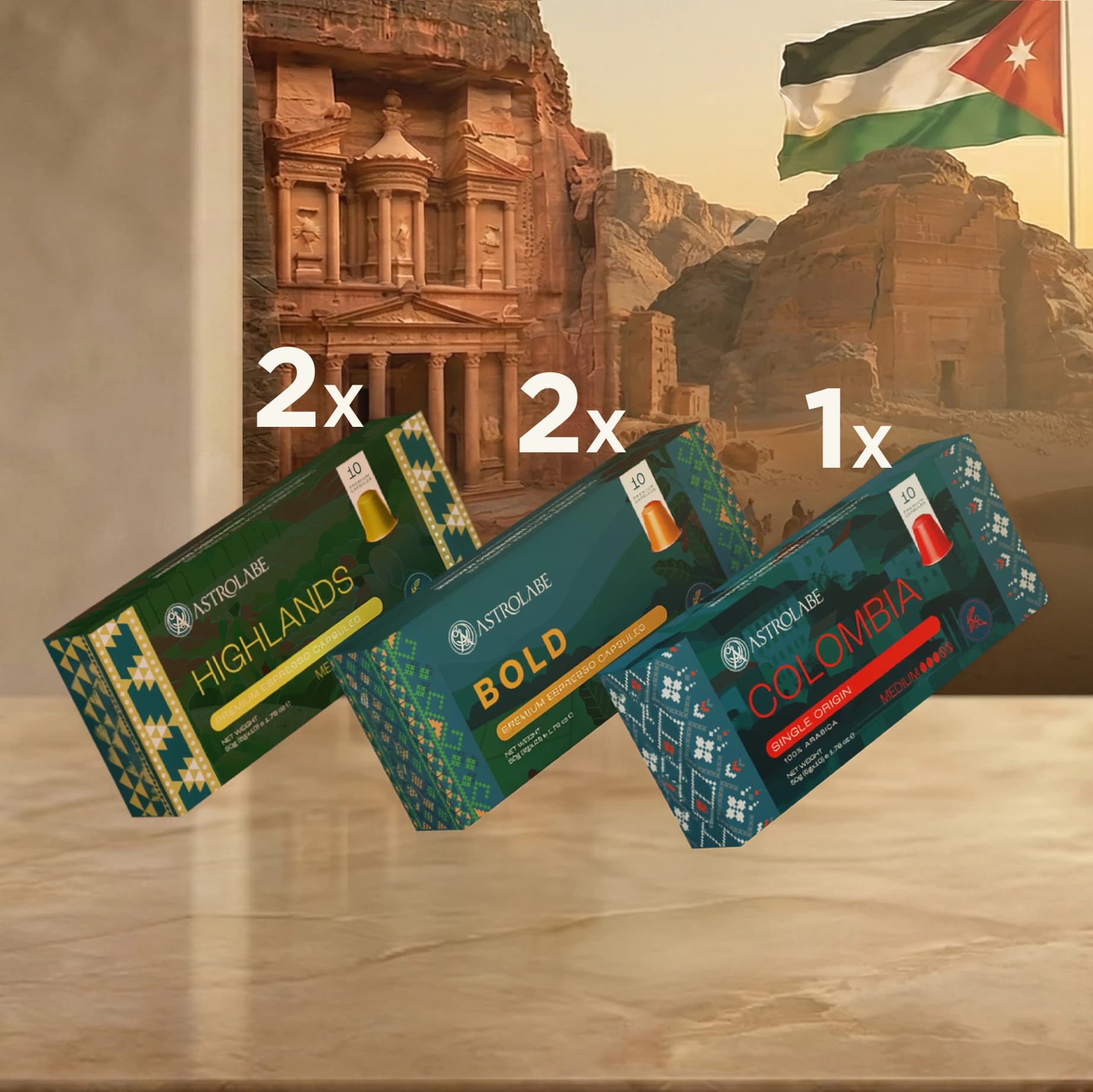 50 Espresso Capsules Bundle – 5 Boxes of 10 Pods 